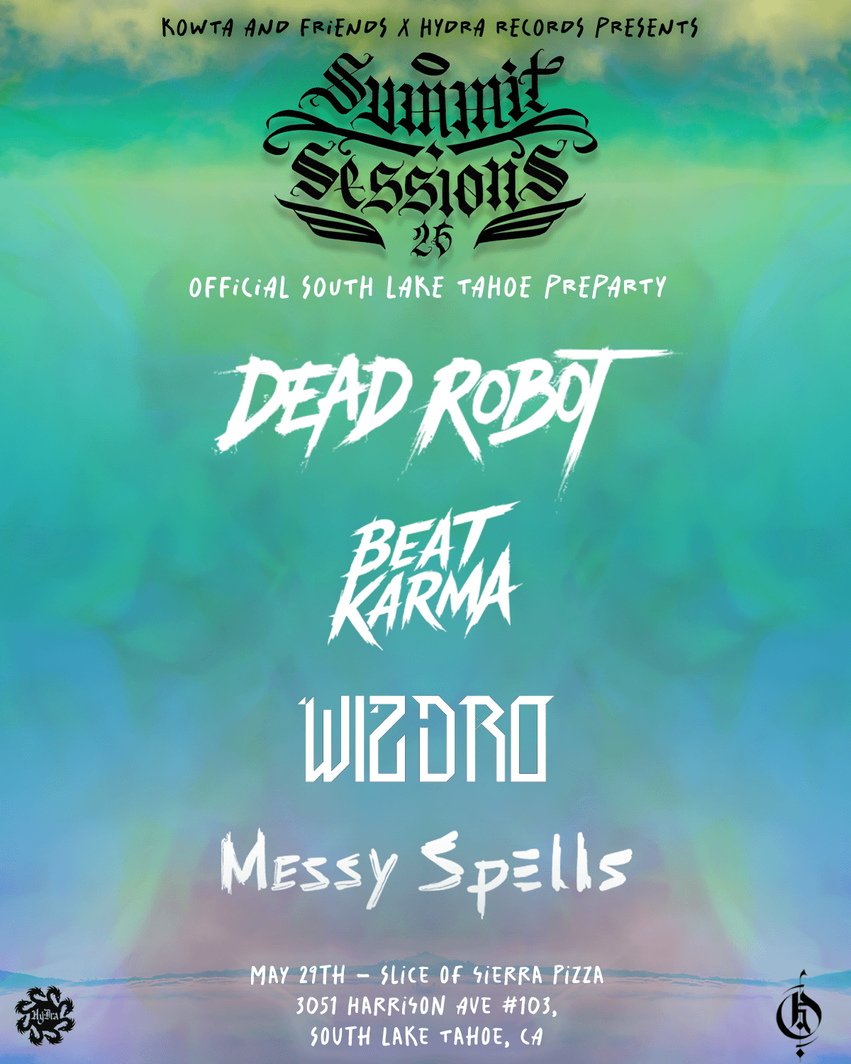 South Lake Tahoe Pre-Party flyer